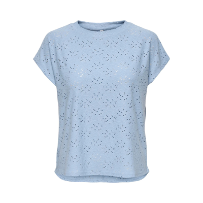 Onlsmilla t-shirt - Soft chambray