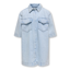 Kogsophie kjole - Light blue denim