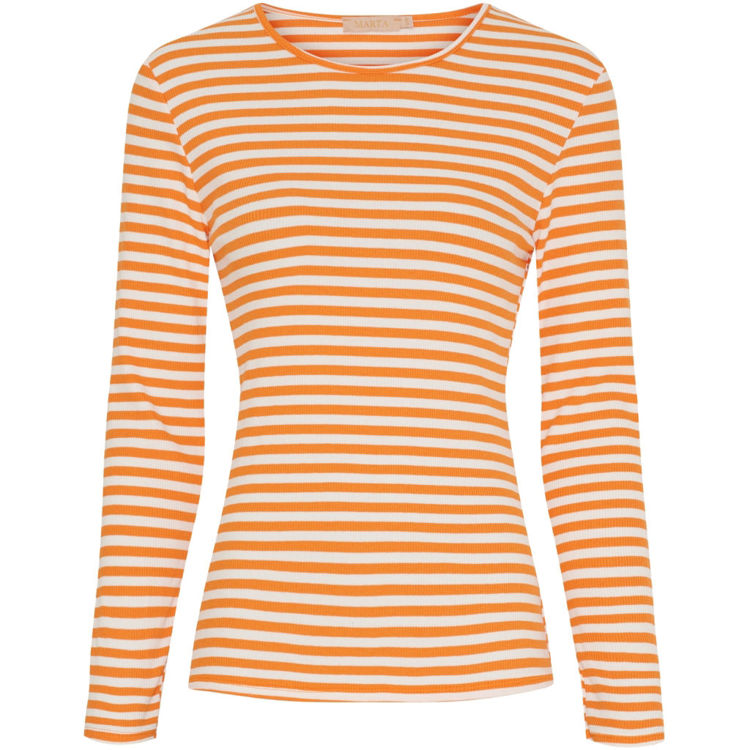 Mdcjosiane bluse - Arancio/greggio