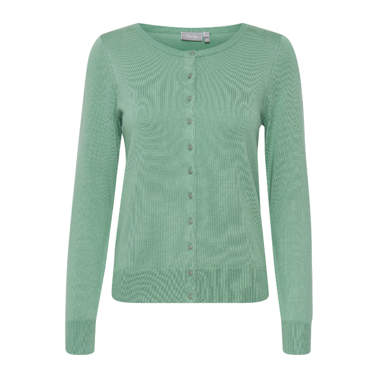 Frzubasic cardigan - Malachite green