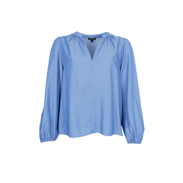 Bctenna bluse - Lt. denim