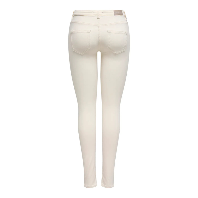 Onlblush mid skinny jeans - Ecru