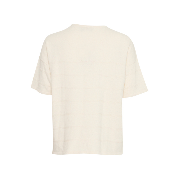 Frsinne strik t-shirt - Whisper white