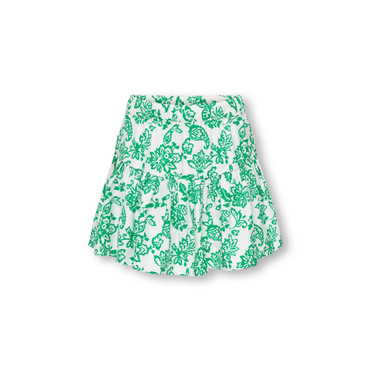 Kogkiera skort - Cloud dancer/paisley flower