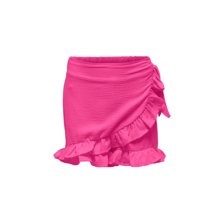 Kogmette skort - Raspberry rose