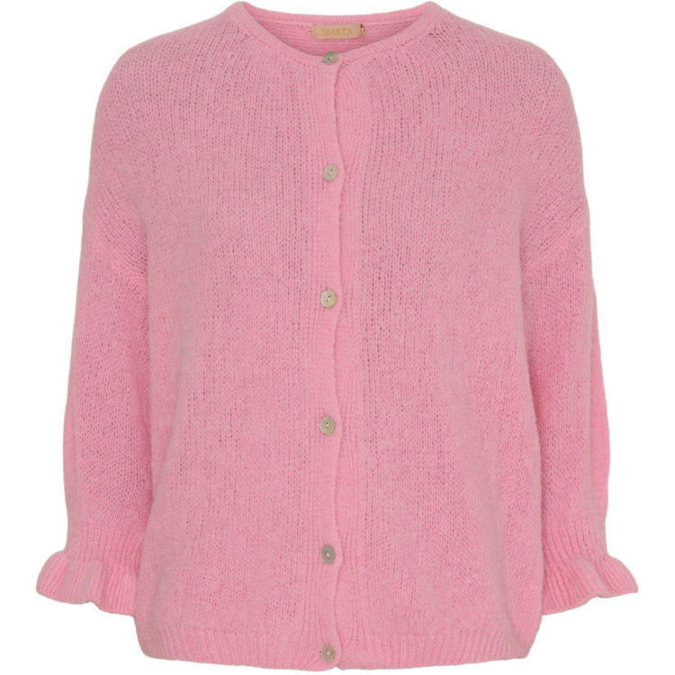 Mdcjuliana strik cardigan - Baby pink