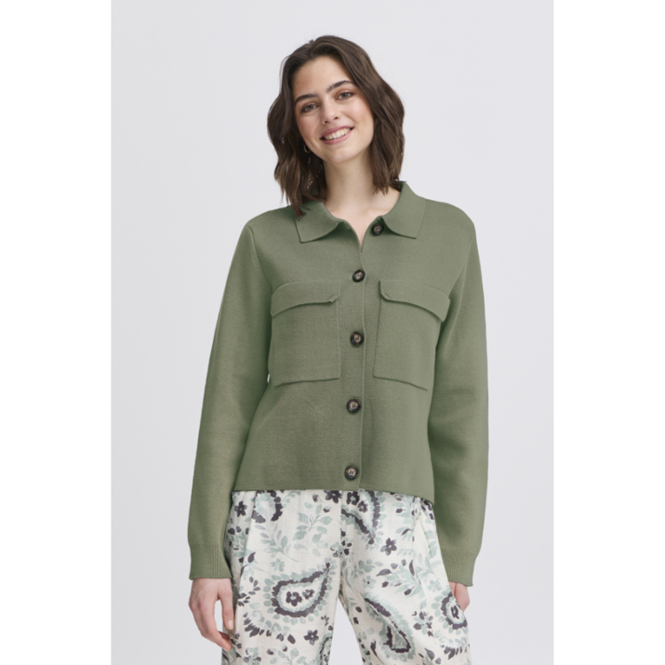 Frita cardigan - Agave green