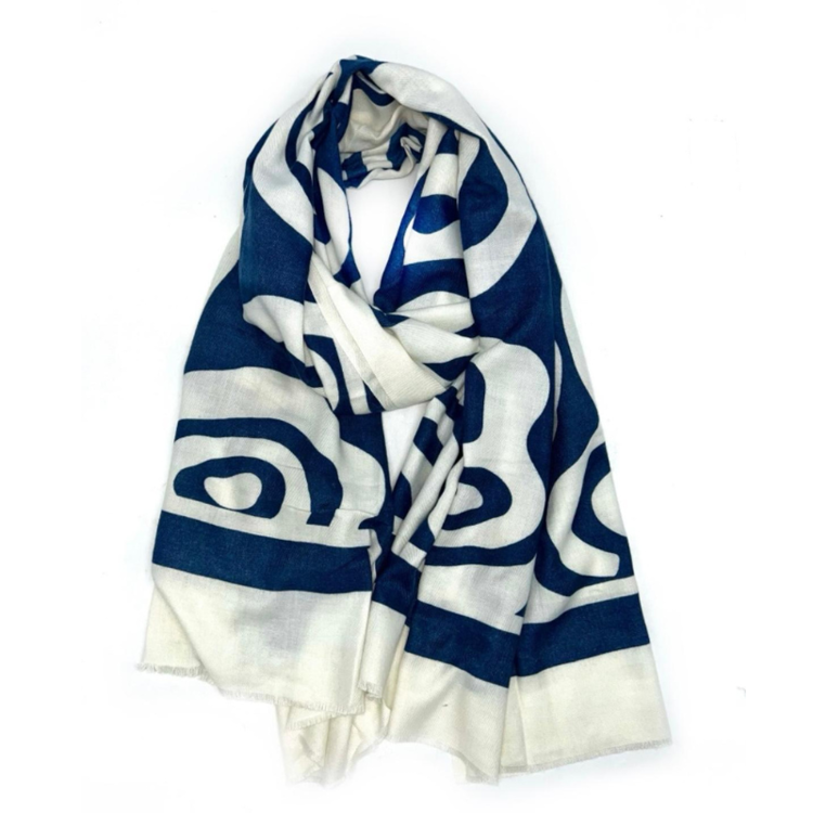 Alberte scarf - Bleu (LL-12)