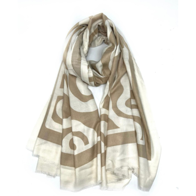 Alberte scarf - Taupe (LL-12)