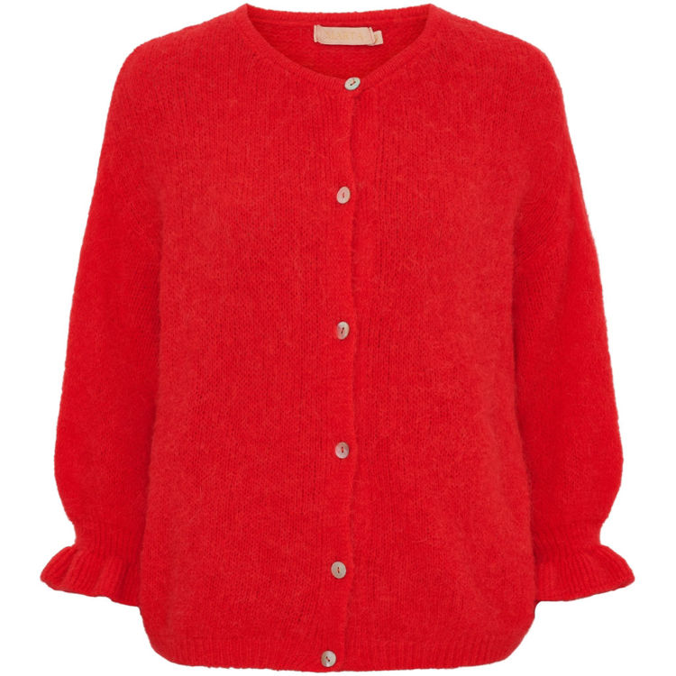 Mdcjuliana strik cardigan - Red 2057