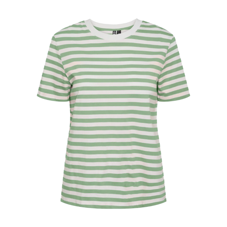 Pcria t-shirt - Quiet green/cloud dancer