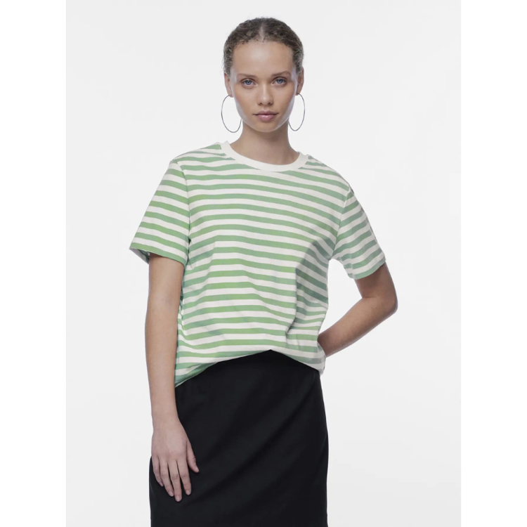 Pcria t-shirt - Quiet green/cloud dancer