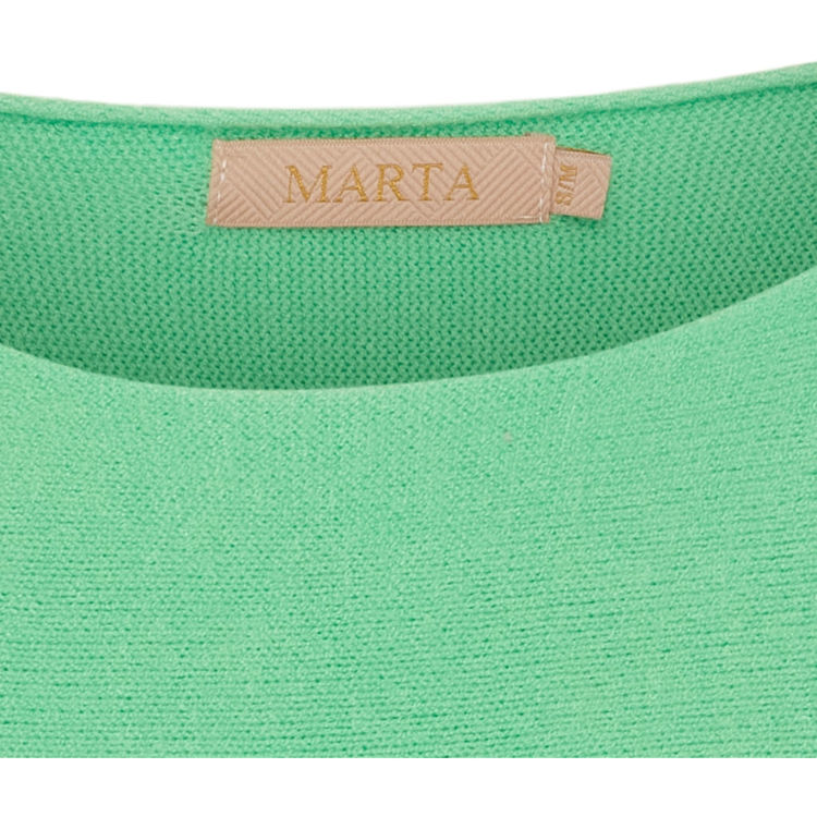 Mdcdagmar strikbluse - Green fluo