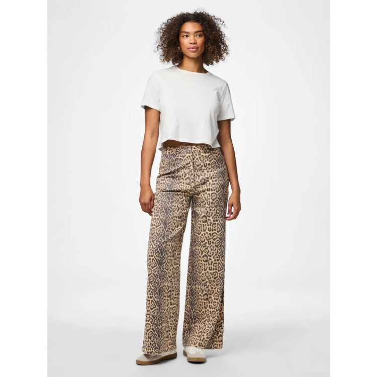 Pcfia jeans - Black/leo