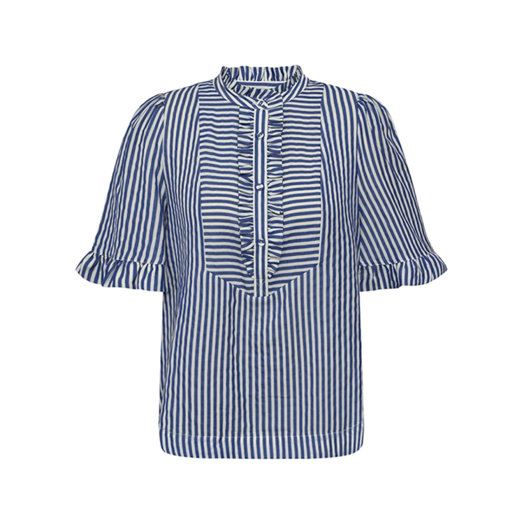 Benedictego bluse - Blue striped