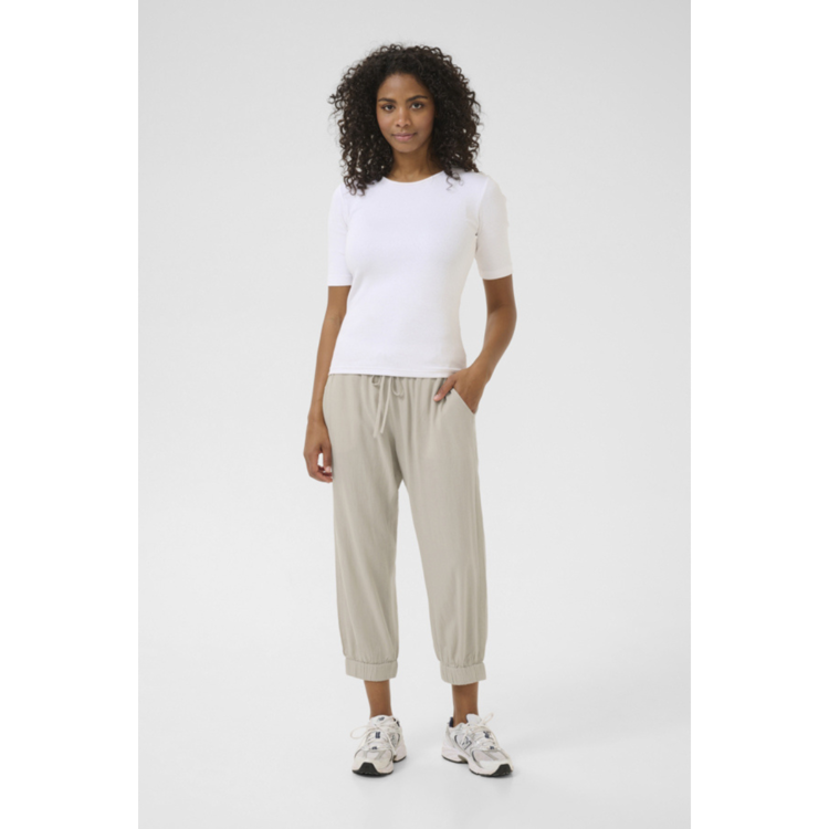 Kamilia capri buks - Feather gray