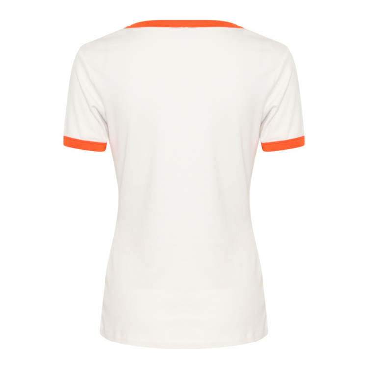 Kalilian t-shirt - Chalk/grenadine heart