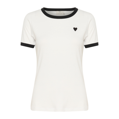 Kalilian t-shirt - Chalk/black heart