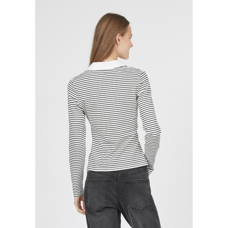Viggo bluse - White/black