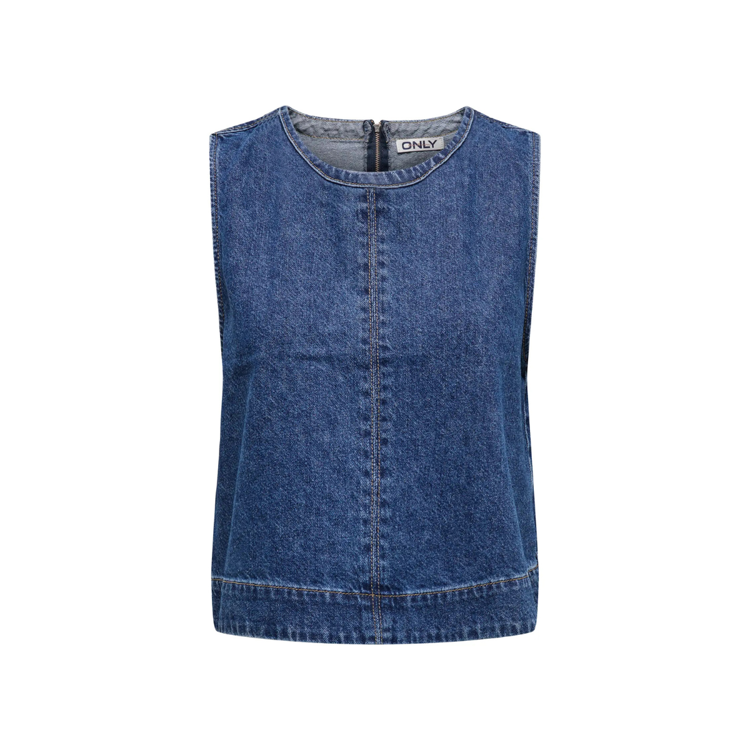 Onldorsi top - Medium blue denim