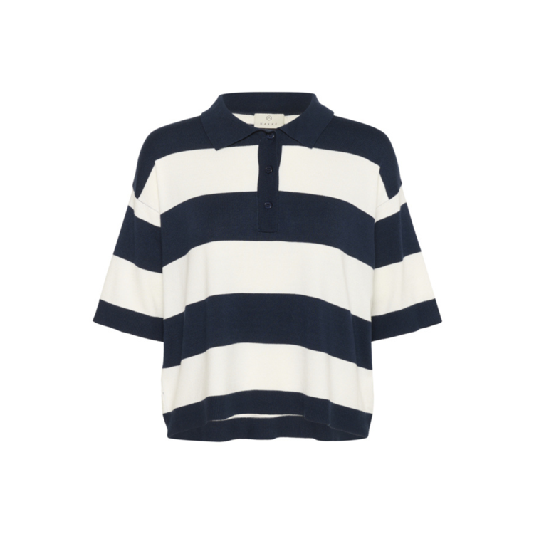 Kalizza polo strik - Midnight/chalk