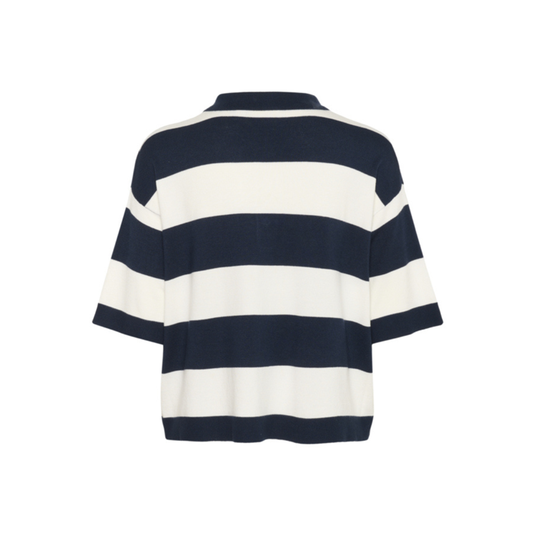 Kalizza polo strik - Midnight/chalk