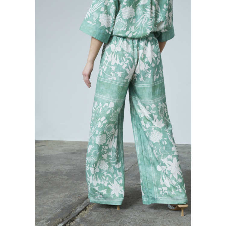Love1176-4 buks - Green flower