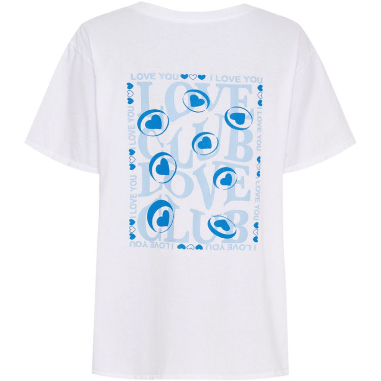 Mdcinge t-shirt - White/azzuro
