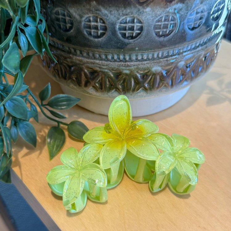 Trille hårklemme - Green
