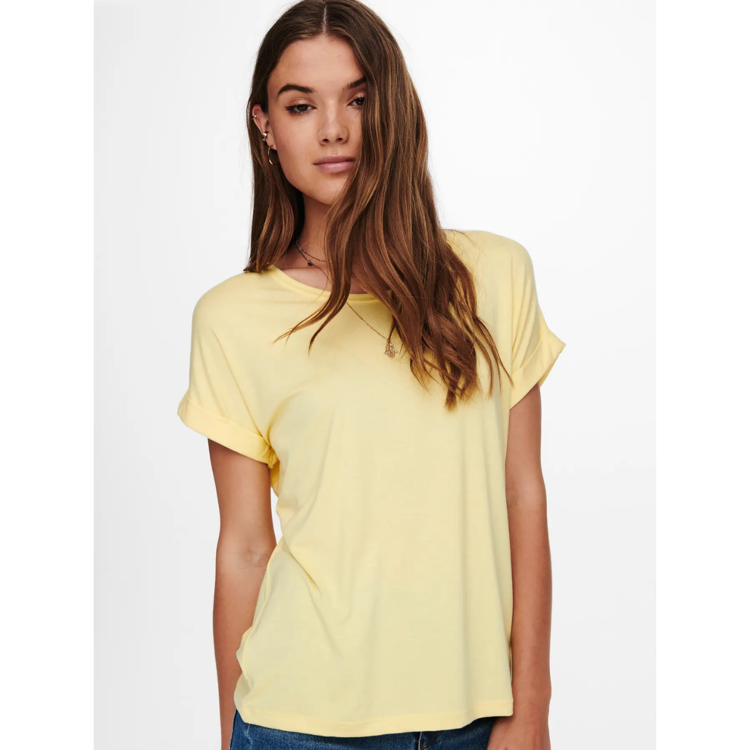 Onlmoster t-shirt - Pale banana