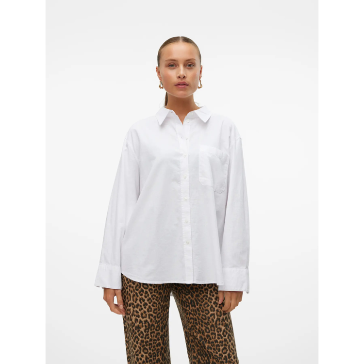 Vmida skjorte - Bright white