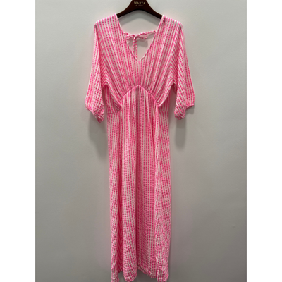 Mdcamaris kjole - Fuxia fluo