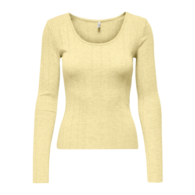 Onltenna bluse - Pastel yellow
