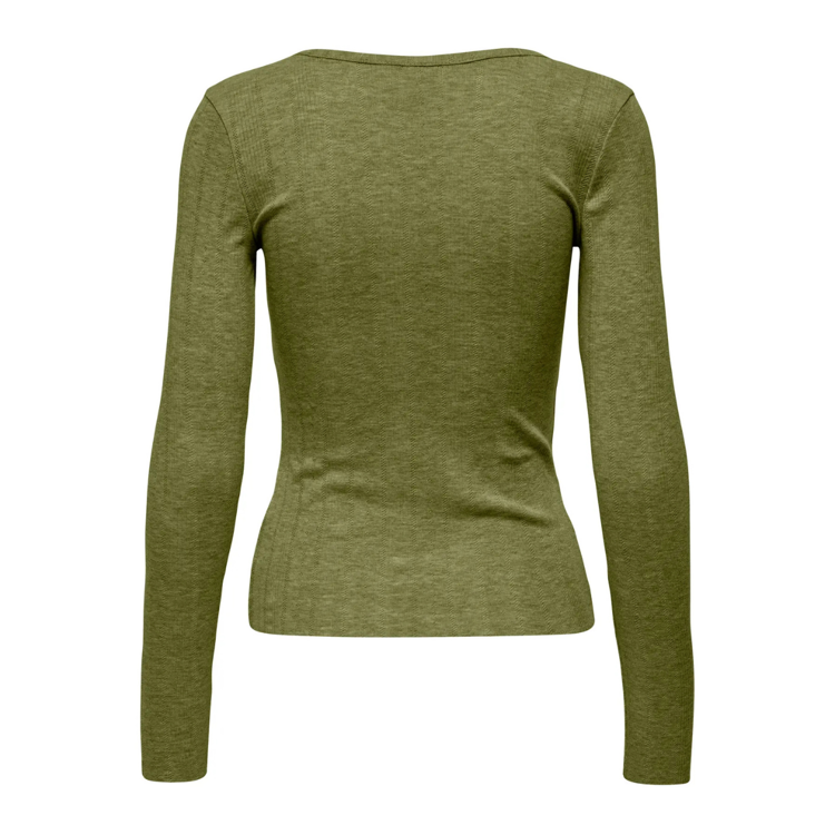 Onltenna bluse - Peat moss