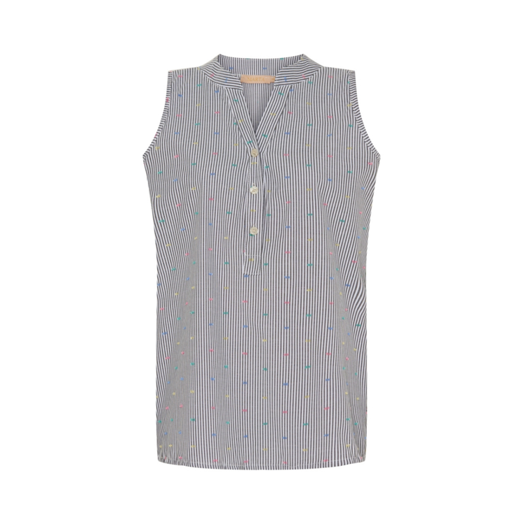 Mdcsolvej top - Black print 2