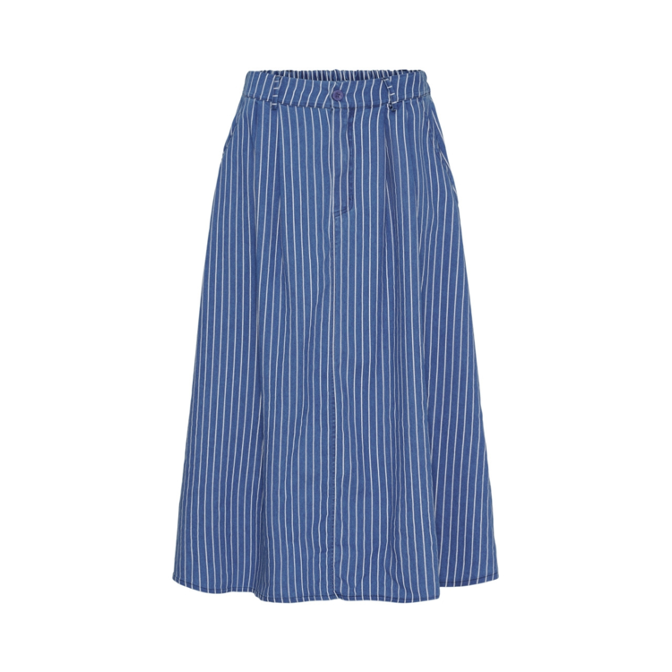 Mdcemeline nederdel - Medium blue