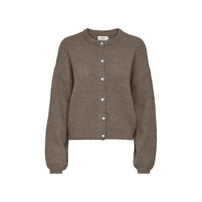 Onlisabella strik - Walnut melange