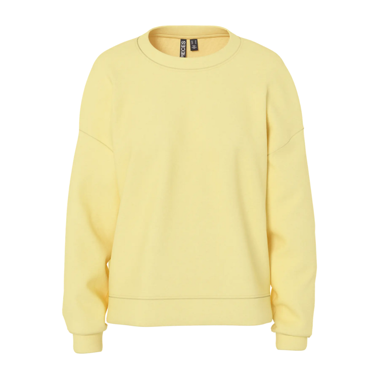 Pcchilli sweatbluse - Pale banana