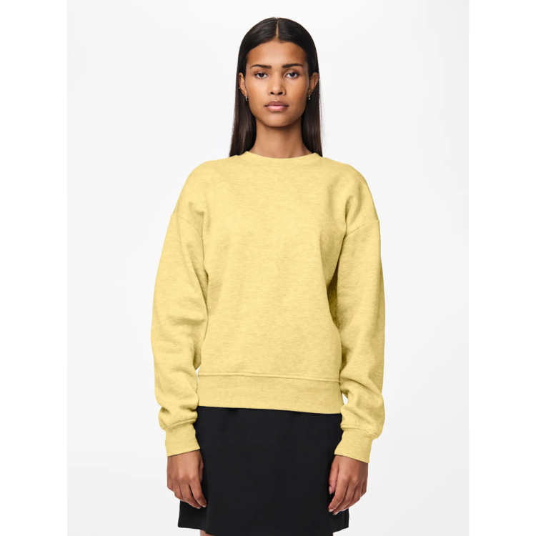 Pcchilli sweatbluse - Pale banana