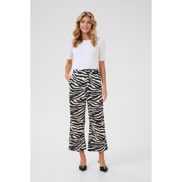 Kadacia buks - Black/antique zebra print