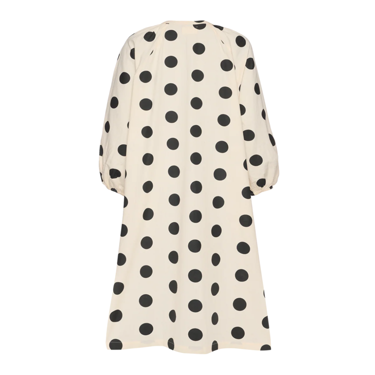 Lara kjole - Black dot