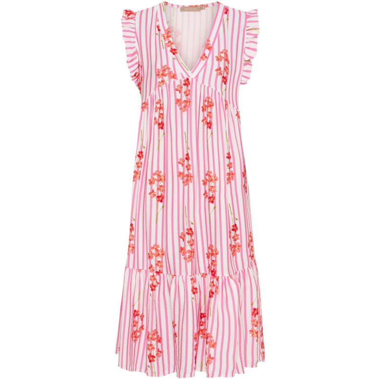 Mdcanika kjole - Pink stripes