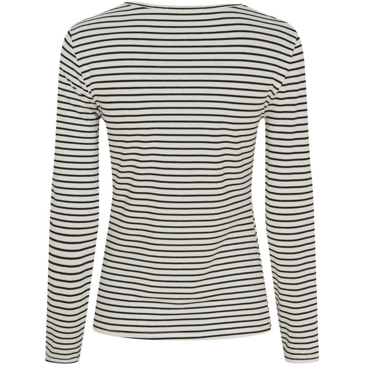 MdcNancy bluse - Black/White