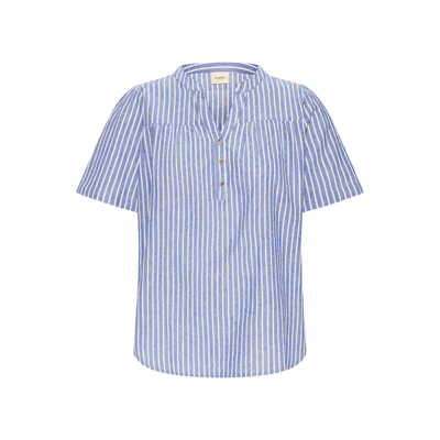 Frbonnie bluse - Navy art