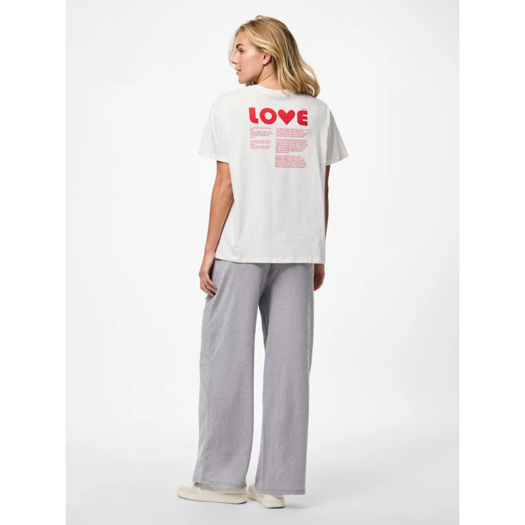 Pcjindle t-shirt - Bright white/love