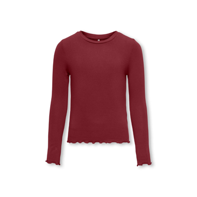 Kogamour l/s t-shirt - Cabernet