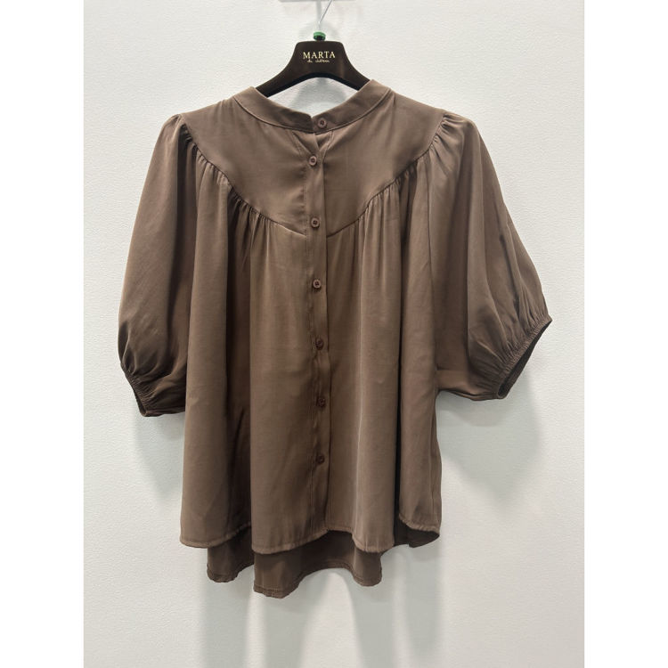 Mdcmelodie bluse - Brown276