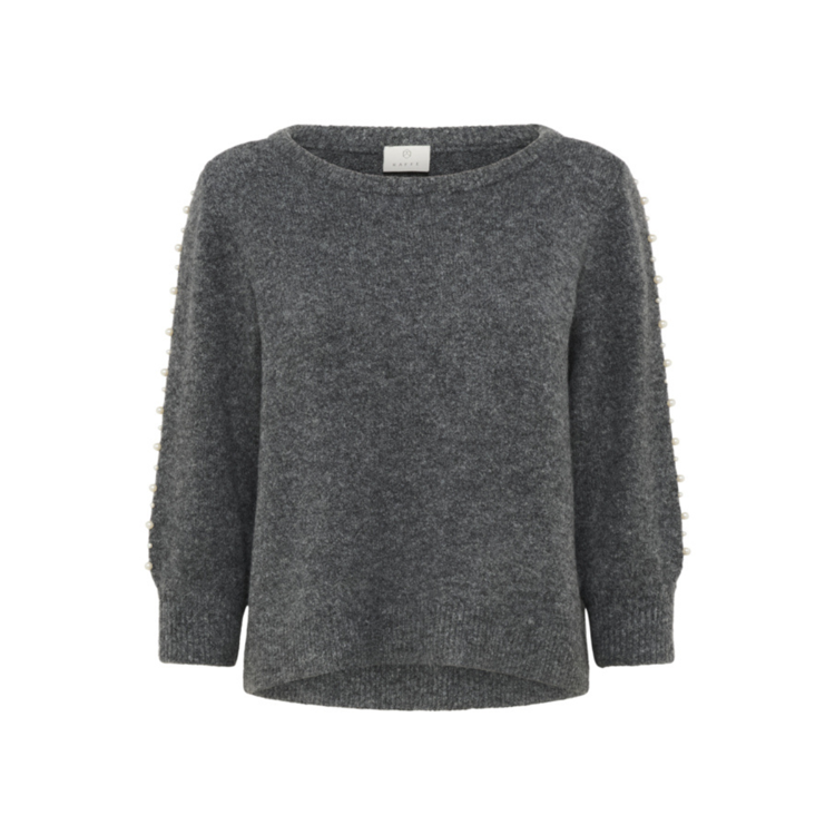 Kabetty strik - Grey melange