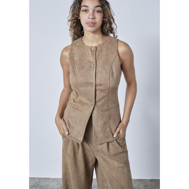 Velra vest - Camel