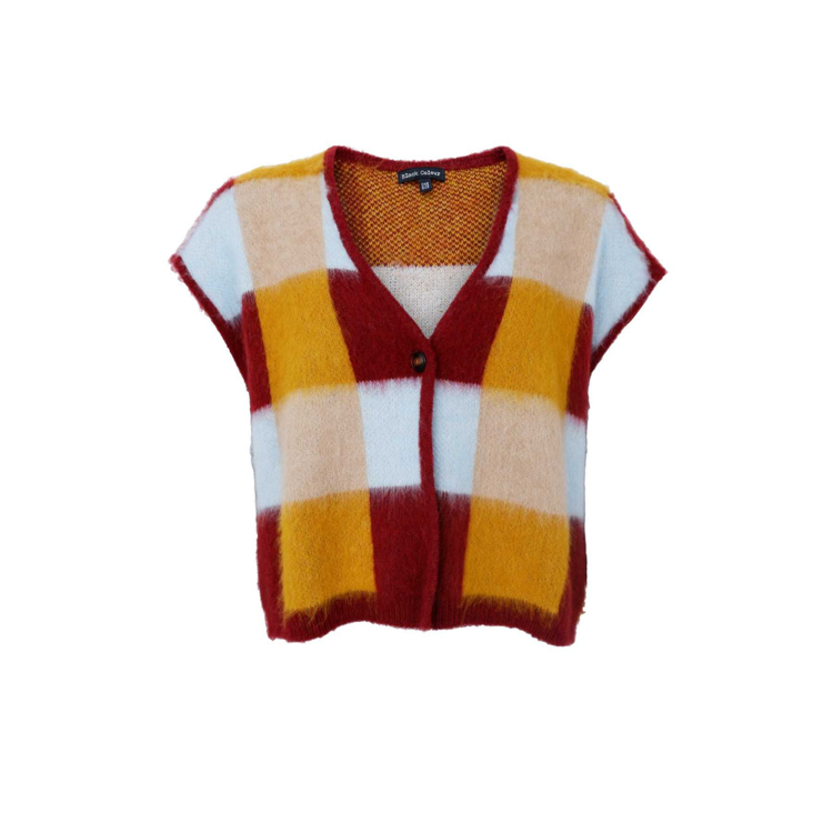 Bcchess strik vest - Plum mix